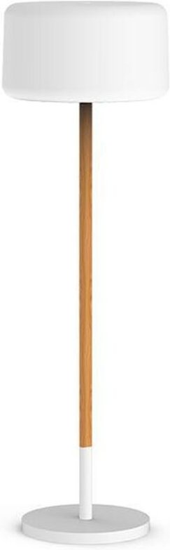 Led Stehlampe außen Solar dimmbar IP65 155 cm mit Farbwechsel rgbcct Fernbedienung Skandinavisch Terrassenlampe Stehleuc...