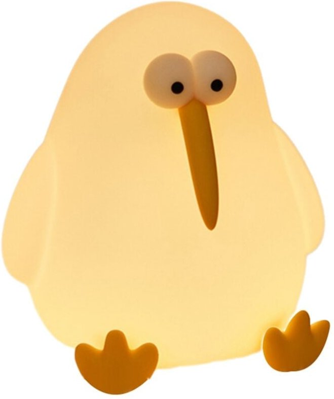 Squishy Kiwi Vogel Lampe Wiederaufladbare Dimmbare Silikon Kinderzimmer Kleinkind Tier Nachtlicht Spaß Dekor für Kinder