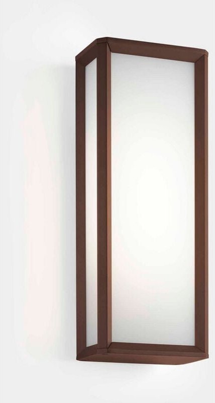 Leds-c4 - leds C4 Skat Outdoor led Box Wandlaterne Braun, Weiß IP65 21.8W 2700K