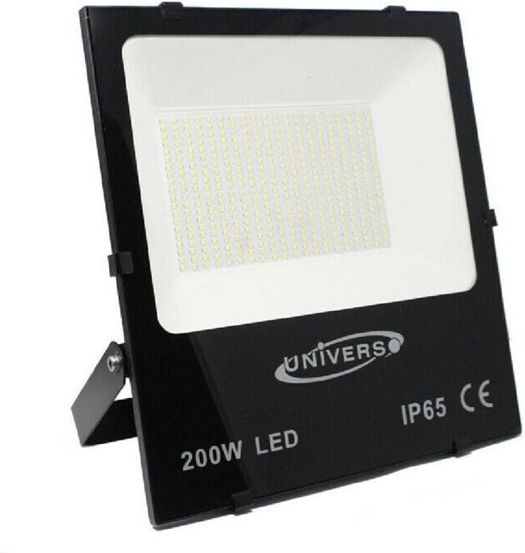 Trade Shop Traesio - Trade Shop - Schlanker LED-Strahler, 200 w, für den Außenbereich, kaltes Licht 6500 k, warmes Licht...