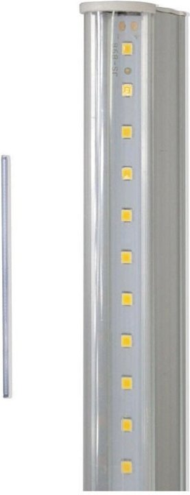 Trade Shop - SOTTOPENSILE LED SMD TRASPARENTE REGLETTE PLAFONIERA 30 60 90 CM 6500 3000 4000K - -90cm -