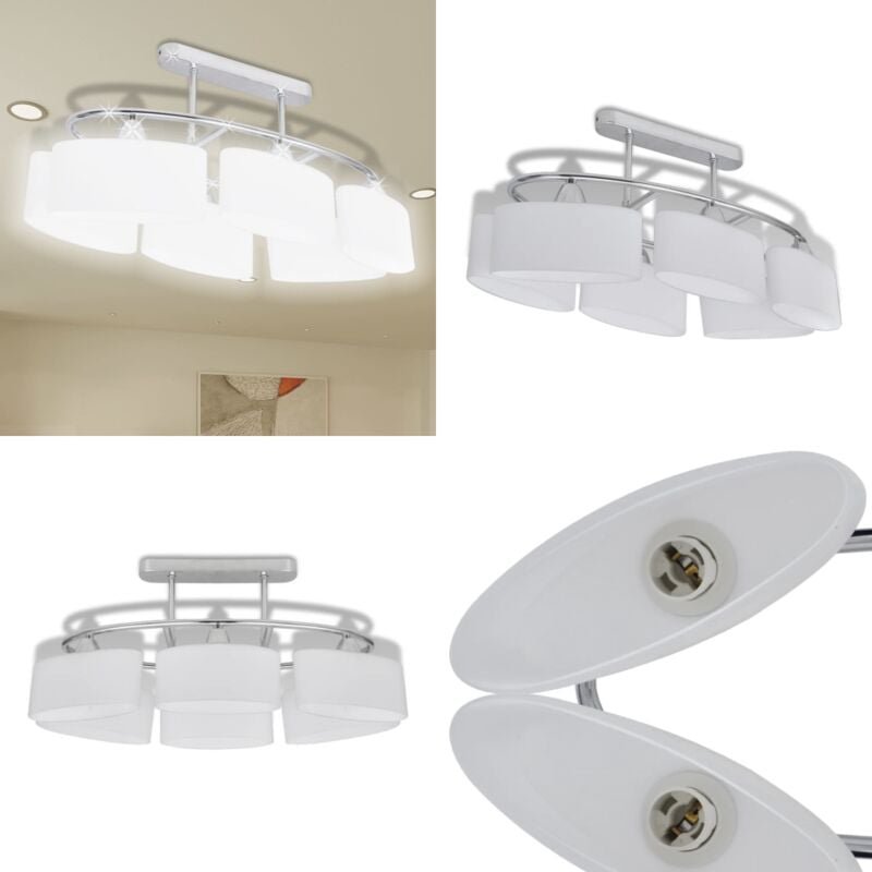 Thumbnail - Beleuchtung Decken Leuchte Lampe Deckenlampe 6 x E14 - Deckenlampen - Deckenleuchte - Home & Living