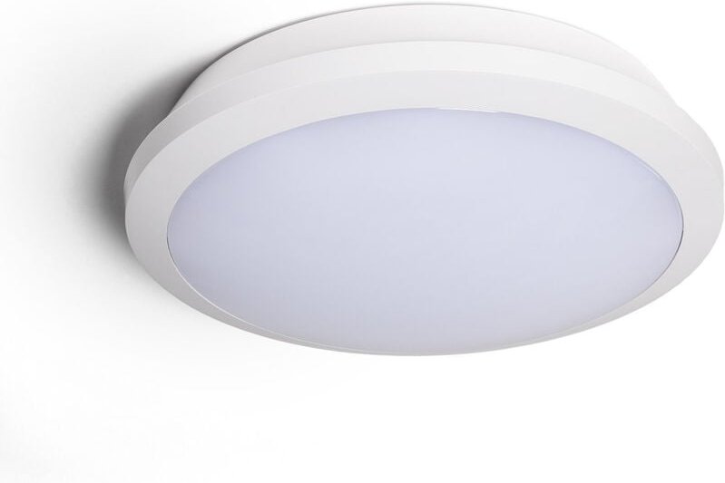 Efectoled - LED-Deckenleuchte Außen 19-28W cct Dimmbar Ø300mm Wählbar (Warm-Neutral)
