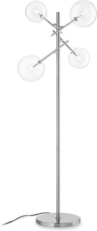 Equinoxe 4-flammige mehrarmige Stehlampe Chrom - Ideal Lux