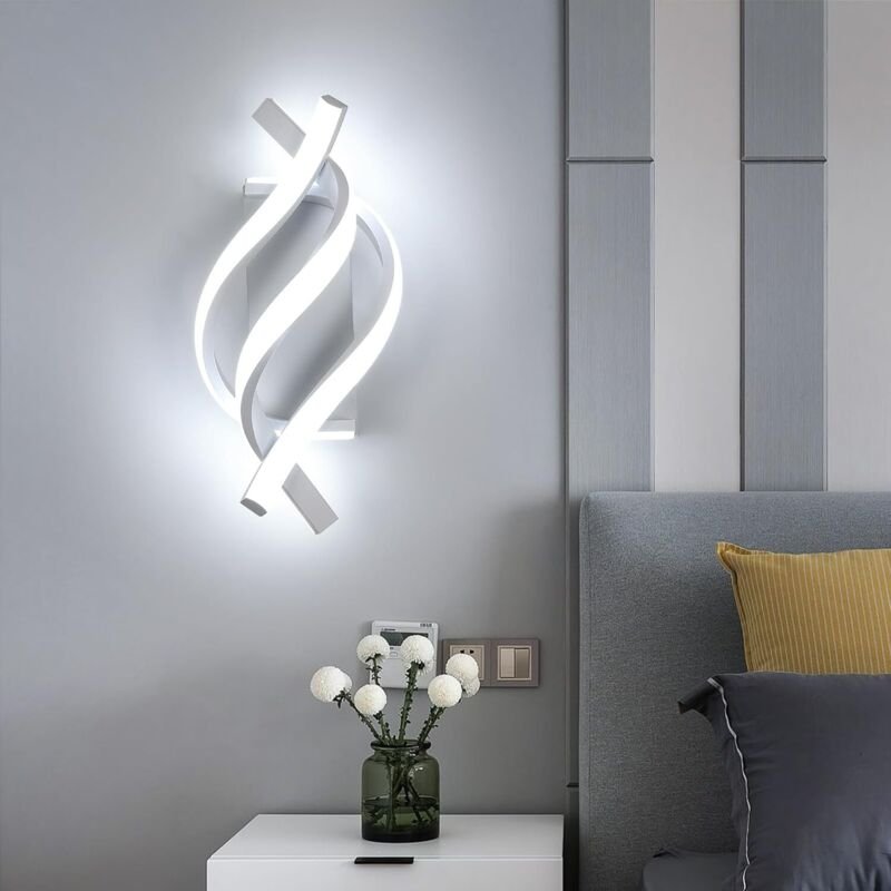 Spiral LED Wandlampe 21W – Moderne Innenleuchte 6500K