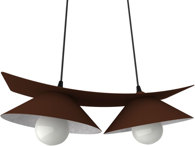 Lumicom - miller X2 sospensione Ø25 corten foglia