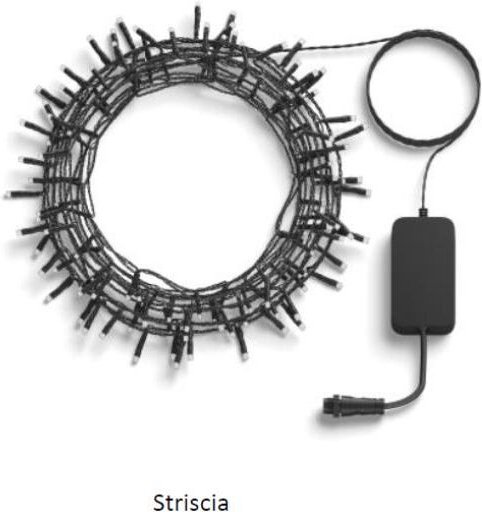 Philips Hue - festavia 250 led-lichterkette 20 meter schwarzes kabel - 24662100