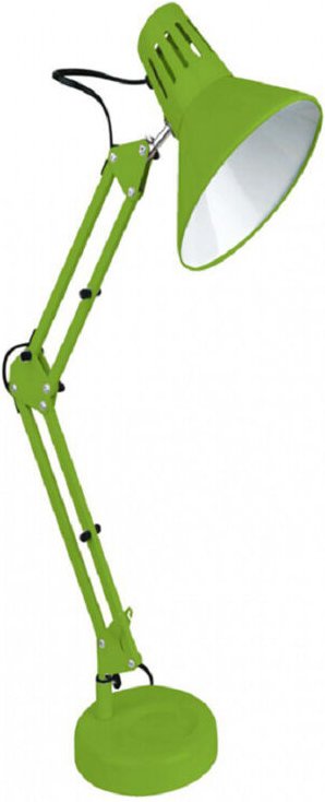 Trade Shop - schreibtischlampe mit gelenkarm E27 anschluss tischleuchte für büro - Grün