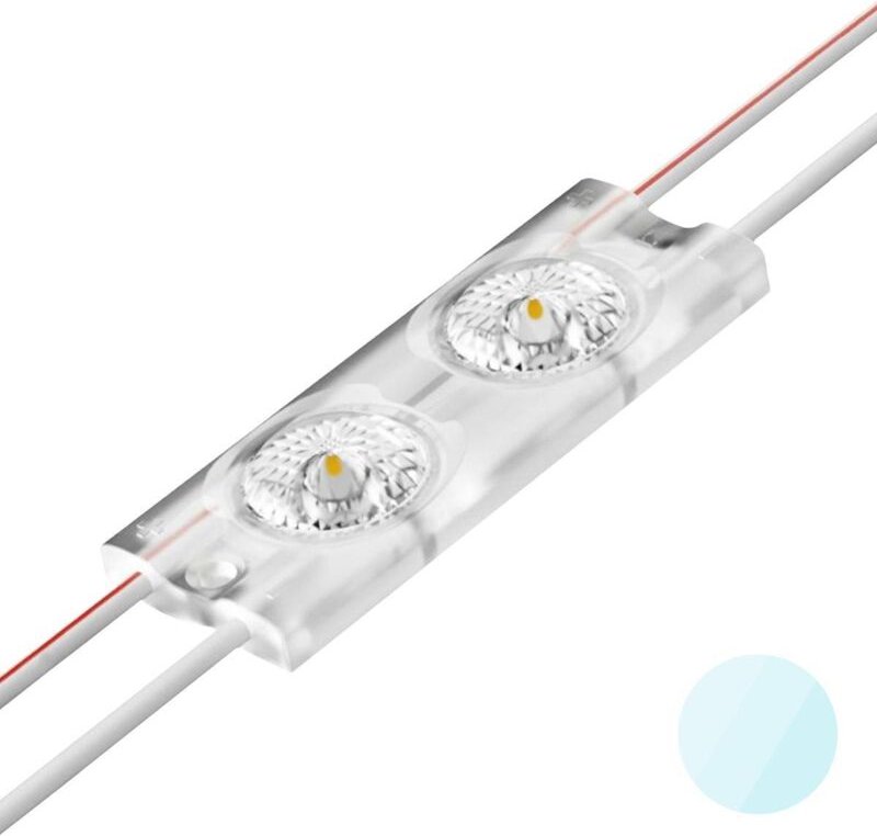 LED Modul 0,72W 12V 170lm/w 165° IP66 - Lichtfarbe: Kaltweiß 6500K