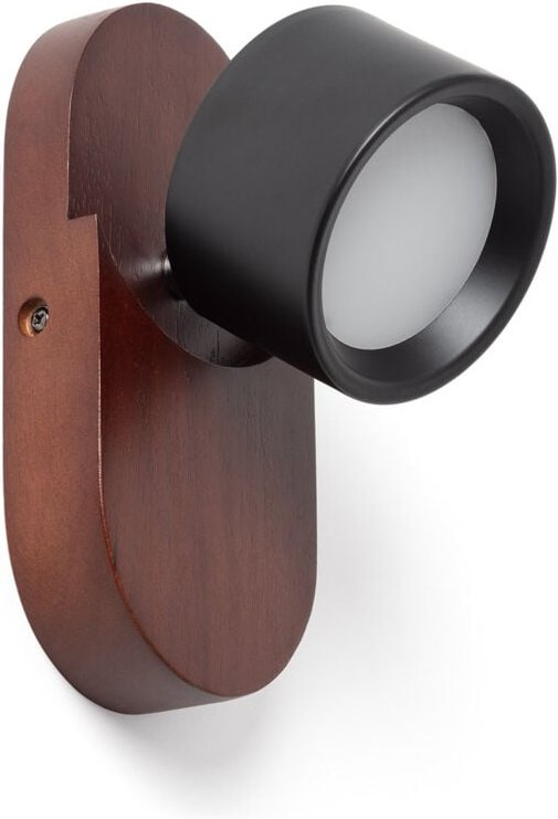 Led Wandleuchte 5W Metall cct Wählbar Cundra Mattschwarz