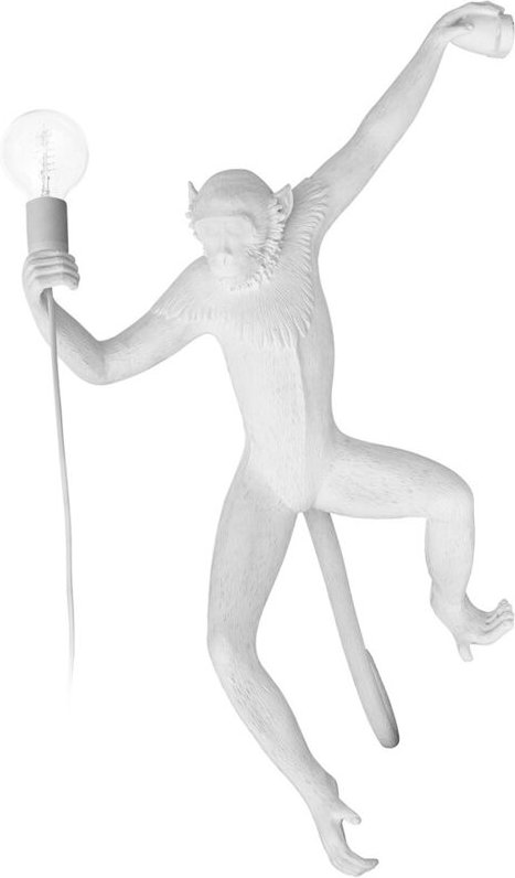 Wandleuchte - Affendesign - Resina Weiß