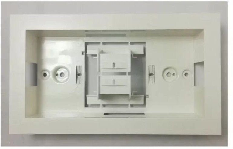 LUM10534 Einbaurahmen für ULTRALED-Block - Weiß - Cooper