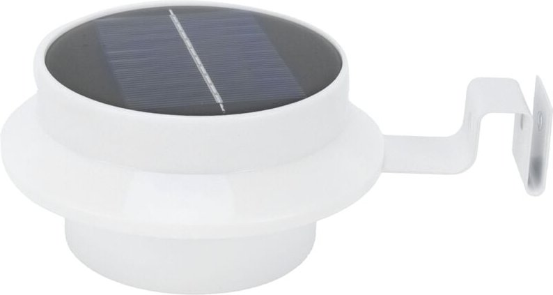 Wasserdichte Solar-Zaunleuchte mit 13 LEDs für den Außenbereich, geeignet für Dachrinnen, Gartenbeleuchtung, weißes Lich...