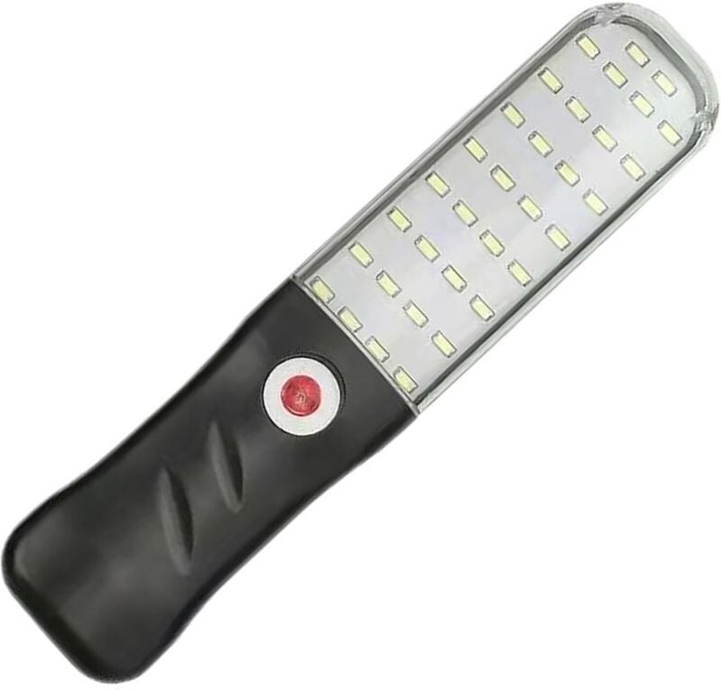 Wiederaufladbare LED-Arbeitsleuchte, verstellbar, magnetisch, stoßfest, solarbetriebene LED-Taschenlampe, tragbar für de...