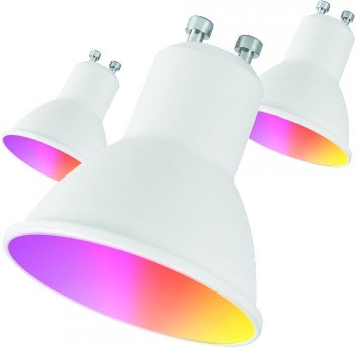 Muvit - Intelligente Glühbirne io miopak006/ gu10/ 5.5w/ 400 lumen/ 2700k-6500k/ pack of 3 pcs.