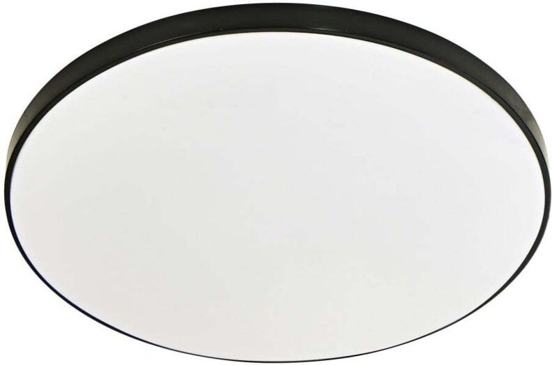 LED Deckenleuchte Bali schwarz Ø 27 x 5 cm warmweiß