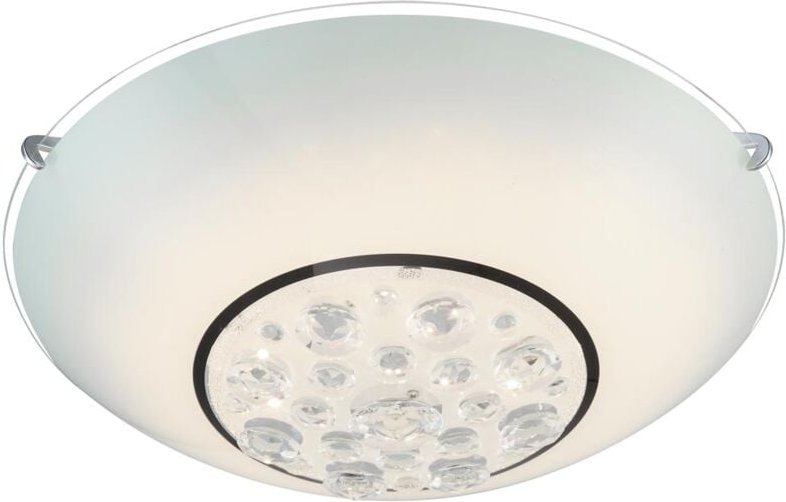 Led Deckenleuchte Designlampe Kristalllampe Glas Wohnzimmerleuchte Schlafzimmerlampe d 30 cm