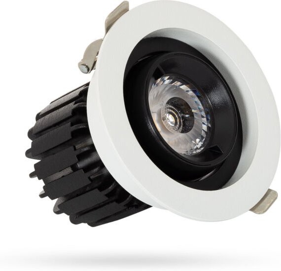 Efectoled - led Downlight Einbaustrahler 7W cob Schwenkbar 360º Rund Schnitt ø 80 mm CRI90 Expert Color No Flicker No Fl...