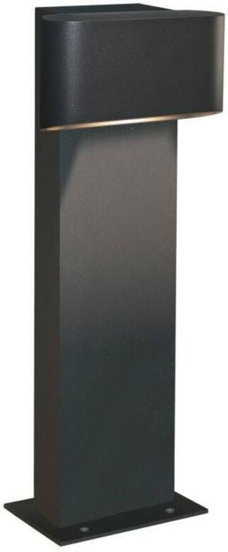 Efectoled - Baliza Ip66 Diago Bollard Led 5W Blanco Cálido - 3000K Gris Urbano 286Lm