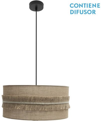 Runde Hängeleuchte Modell kala beige Ausführung - Fabrilamp