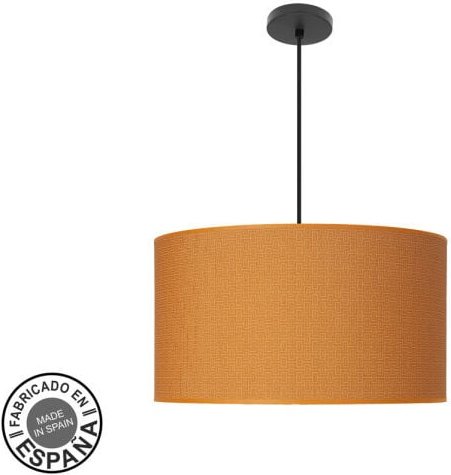 Fashion Pendelleuchte 3xe27 schwarz/orange regx50x50 cm m/Diffusor