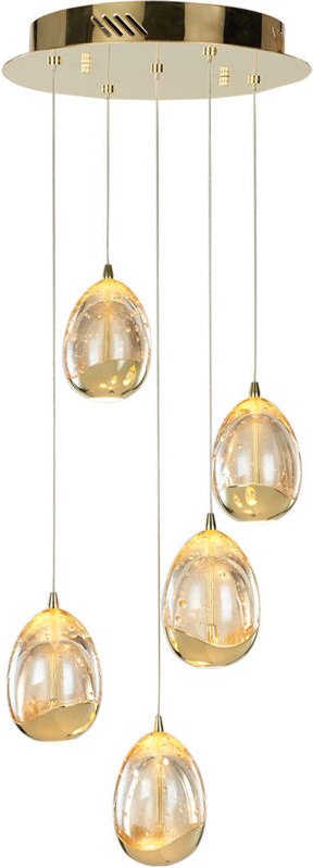 Huelto Moderne Cluster-Pendel-Deckenleuchte led, 3000K - Italux