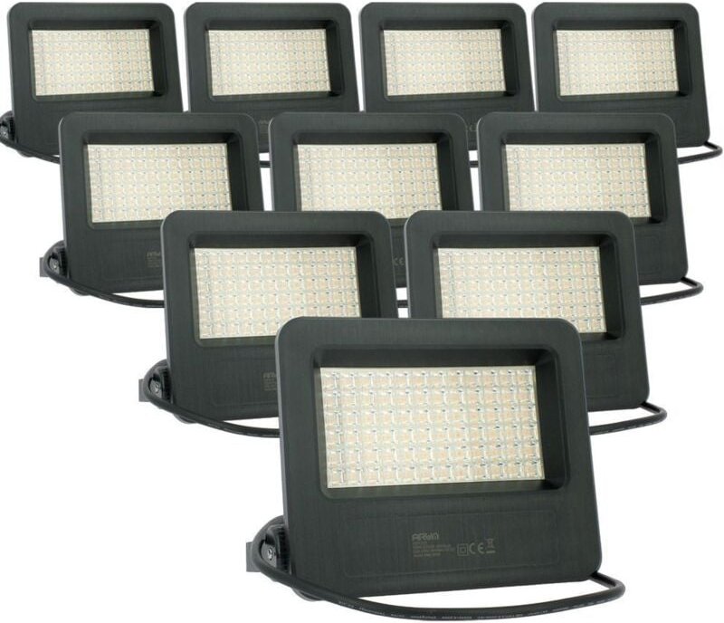 Thumbnail - Los mit 10 LED-Flutlichtern für den Außenbereich 50 W Starke Helligkeit STARK P65 Farbtemperatur: Warmweiß 2700K