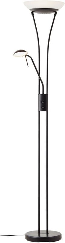 Brilliant Finn LED Deckenfluter Lesearm schwarz, Metall/Glas, 1x LED integriert (SMD), 26 W , (Lichtstrom: 2500lm, Licht...