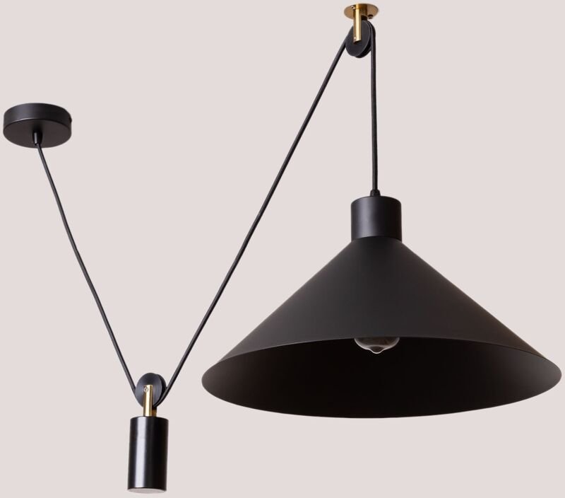 Sklum - Deckenleuchte Filat Schwarz