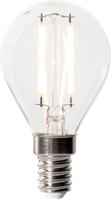 E14 Dimmbare LED-Glühbirne P45 Klarglas 3W 250 lm 3000K