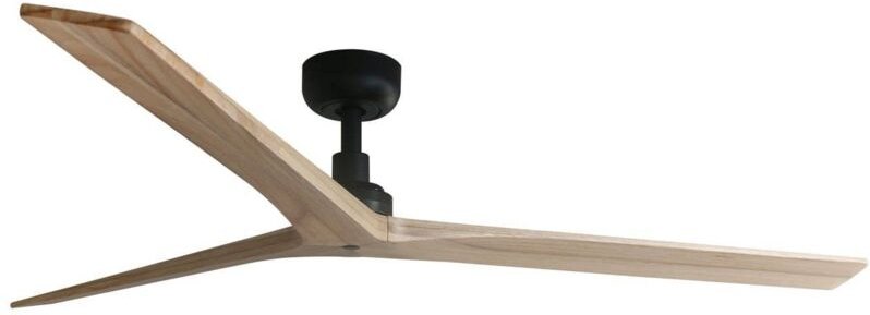 Klim l Ventilator ohne Licht schwarz/Eiche Ø150cm