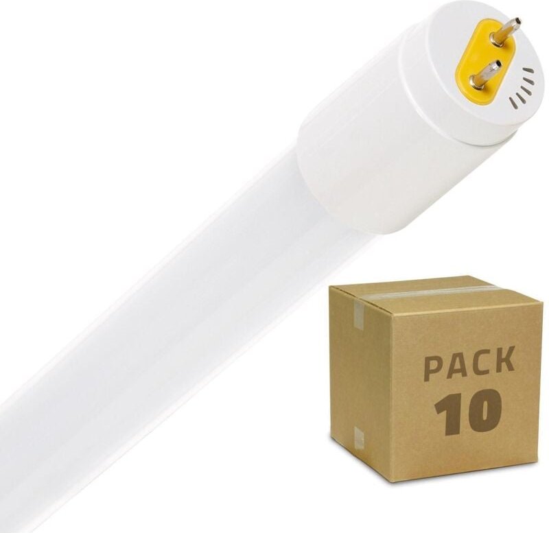 Ledkia - LED-Röhre T8 Glas 150cm Einseitige Einspeisung 22W 140lm/W (Pack 10 Stk.) 4000K Neutralweiß Nein