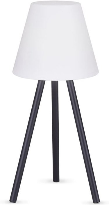 Stehlampe In- und Outdoor Tischlampe Akku Garten Terasse Aufladbar rgb Weiß, Tischleuchte 3 (Akku) - Paco Home