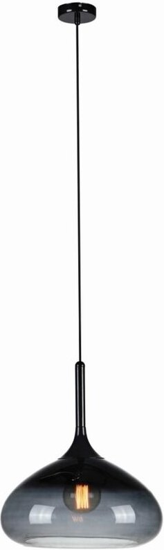 Markslojd COOPER - 1 Light Dome Deckenpendelleuchte Schwarz, E27