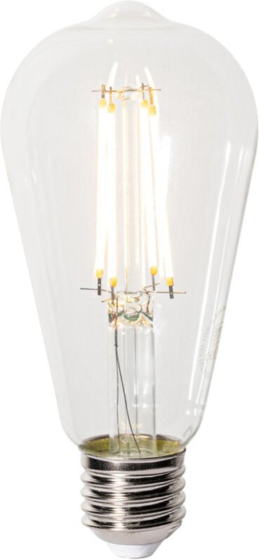 Thumbnail - Luedd - E27 3-Stufen-Dimmbare LED-Glühbirne ST64 Klar 6W 700 lm 2700K