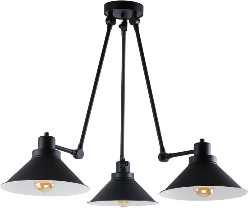 Deckenleuchte Techno 3 E27 Schwarz Nowodvorski 9142