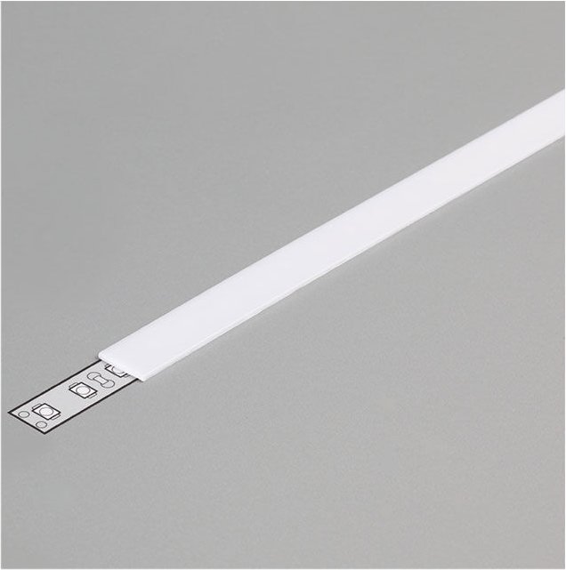 Profiliertes Diffusor-Zubehör 10,2 mm - 15,4 mm - 19,2 mm GEFÄRBT - 15,4 mm - 2000 mm -