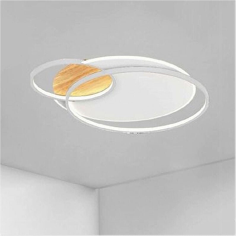 Thumbnail - Trade Shop Traesio - Trade Shop - led-deckenleuchte 38 w weisse kreise moderne deckenleuchte kaltes licht 70845 -