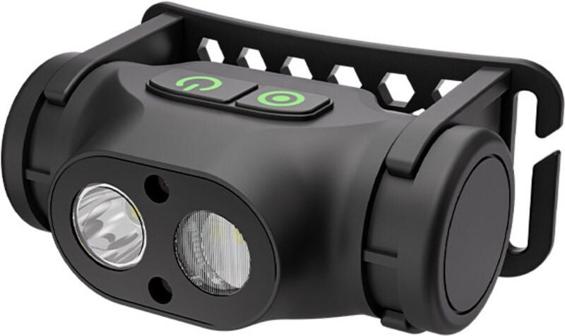 Odipie - Ultrastarke led Stirnlampe, 2er Pack, wiederaufladbare usb c Stirnlampe mit 4 Modi, Bewegungssensor, wasserdich...