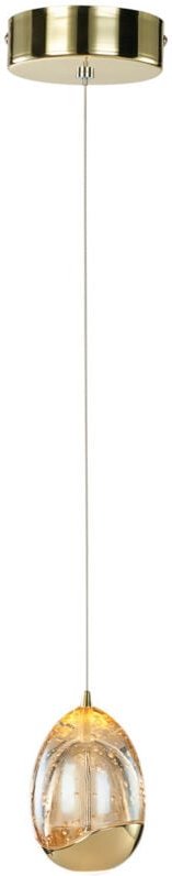 Hängeleuchte Huelto LED Champagner Gold Aluminium Italux PND-22112132-1A-CHPN