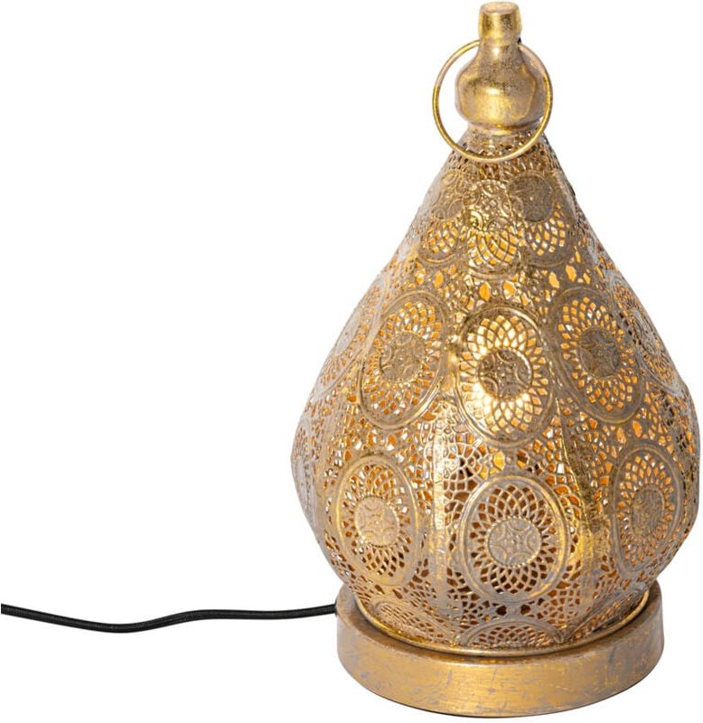 Orientalische Tischleuchte Gold 19 cm - Mowgli