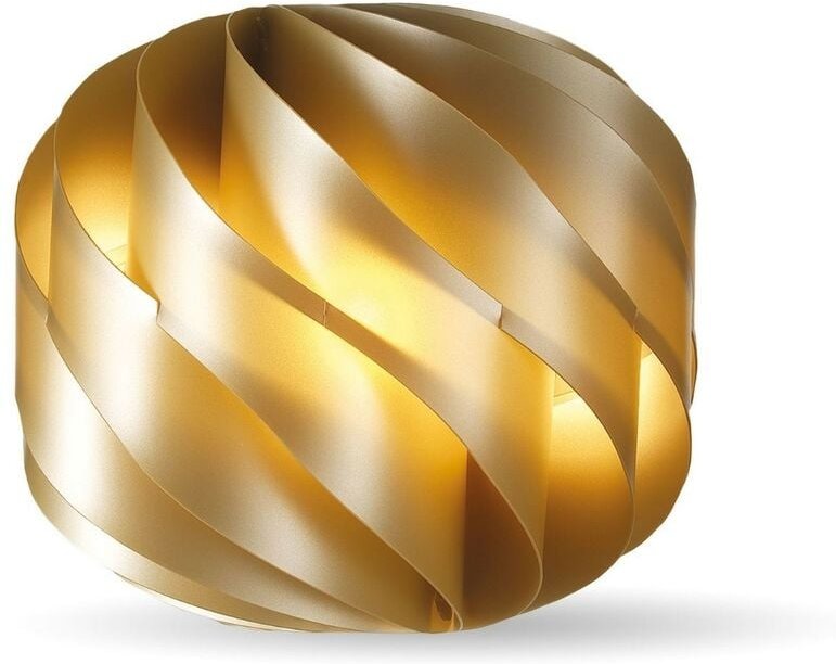 Neu Gold Tischlampe Cm. 40 x 38 Std