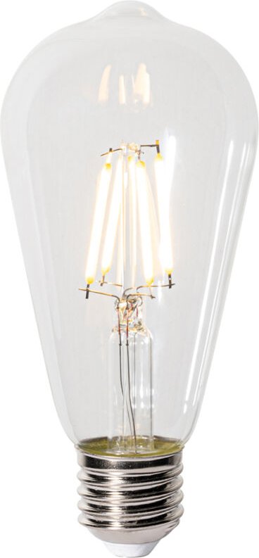 E27 Dimmbare LED-Glühbirne ST64 Klar 5W 600 lm 2700K