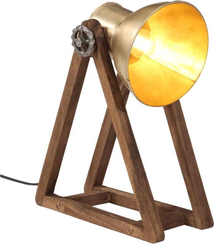 Schreibtischlampe 25 W Antik-Messing 30x17x40 cm E27 vidaXL