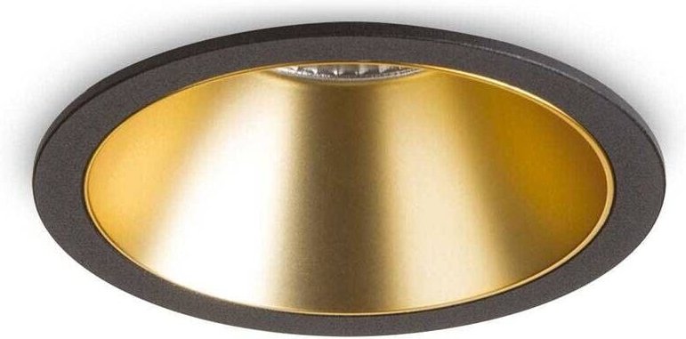 Ideal Lux - Game - led 1 Lichteinbaustrahler Schwarz Gold