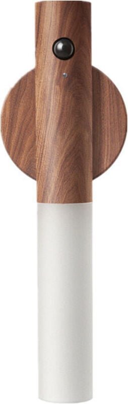 Intelligentes Induktions-Nachtlicht für den menschlichen Körper, Induktionslampe mit Ladefunktion für Zuhause – Walnuss,...