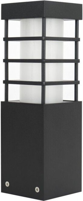 Gartenpfahl 25 cm 1xE27 schwarz IP54 SU-MA RADO RADO II 3 BL