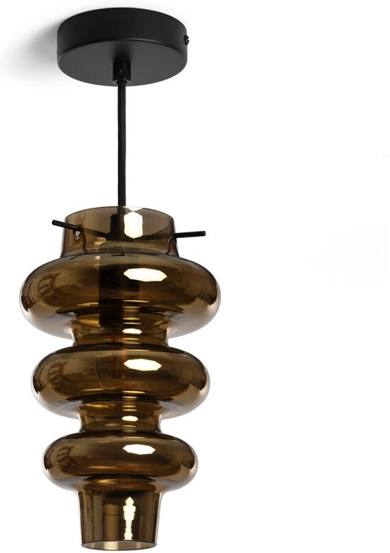 Ledkia - Pendelleuchte Glas Telder Gold