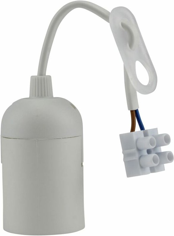 Renovier-Fassung e 27, weiß Fassungen