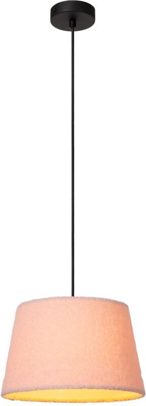Lucide WOOLLY - Pendelleuchten - Ø 28 cm - 1xE27 - Rosa